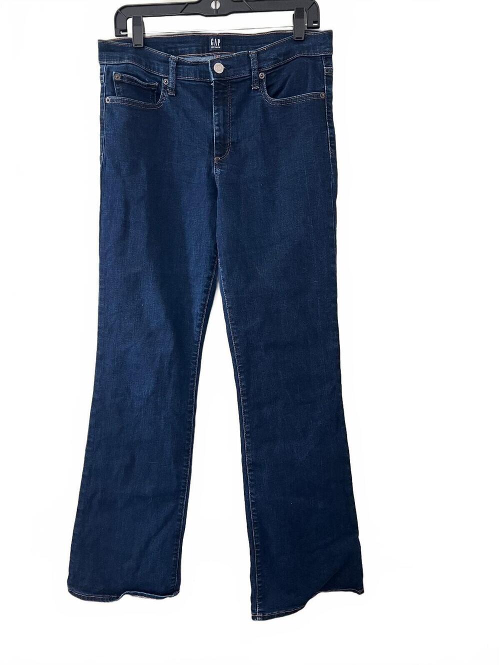 GAP Denim 1969 Perfect Boot Jeans 31 Regular Dark Blue